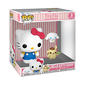 Funko Pop! Sanrio Hello Kitty With Cinnamoroll & Pompompurin 3 Pack