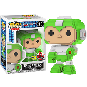 Funko Pop! 8-Bit Games Megaman Gyro Attack 13 Exclusivo Glow