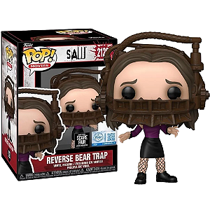 Funko Pop! Filme Terror Saw Reverse Bear Trap 2128 Exclusivo