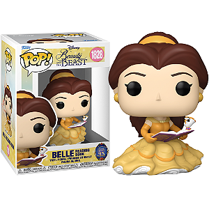 Funko Pop! Disney A Bela E A Fera Belle Reading Book 1828