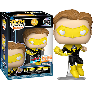 Funko Pop! Limited Edition DC Comics Yellow Lantern 643 Exclusivo 500 PCS