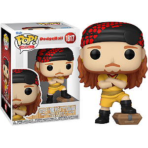 Funko Pop! Filme DodgeBall Com A Bola Toda Steve ''The Pirate'' Cowan 1817