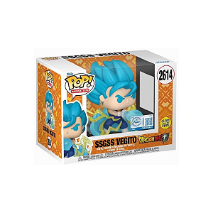 Funko Pop! Animation Dragon Ball Super SSGSS Vegito 2614 Exclusivo Glow