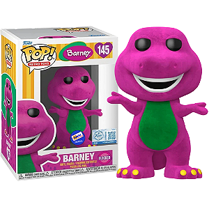 Funko Pop! Retro Toys Barney E Seus Amigos Barney 145 Exclusivo Flocked 7500 Pcs