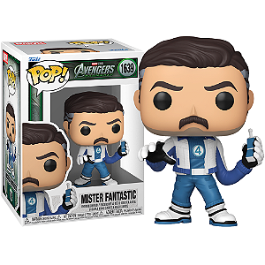 Funko Pop! Marvel Vingadores: Doutor Destino Mister Fantastic 1639 Exclusivo