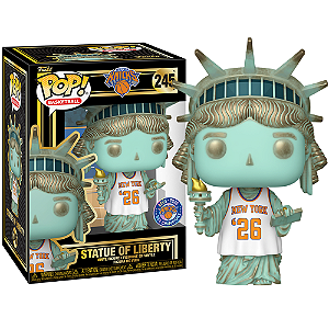 Funko Pop! Basketball NBA New York Knicks Statue of Liberty 245 Exclusivo [ PRÉ VENDA MAR- 2027]