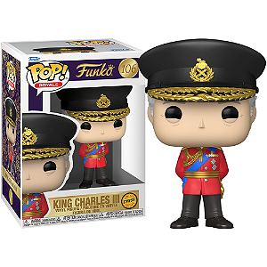 Funko Pop! Familia Real Royals King Charles III 106 Exclusivo Chase