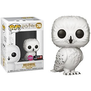 Funko Pop! Filme Harry Potter Hedwig 76 Exclusivo Flocked