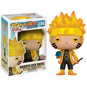 Funko Pop! Animation Naruto Shippuden Naruto Six Path 186 Exclusivo Glow