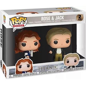 Funko Pop! Filme Titanic Rose & Jack 2 Pack Exclusivo