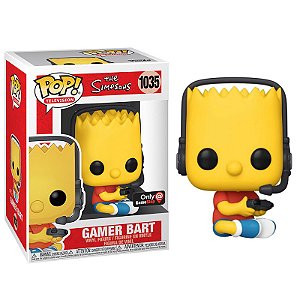 Funko Pop! Simpsons Gamer Bart 1035 Exclusivo
