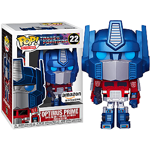 Funko Pop! Retro Toys Transformers Optimus Prime 22 Exclusivo Metallic