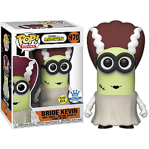 Funko Pop! Filme Minions Bride Kevin 970 Exclusivo Glow
