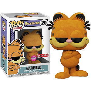 Funko Pop! Comics Garfield 20 Exclusivo Flocked