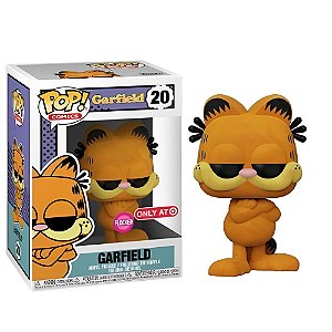Funko Pop! Comics Garfield 20 Exclusivo Flocked