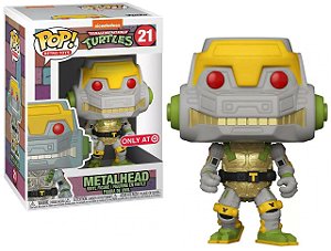 Funko POP! Tartarugas Ninja Teenage Mutant Ninja Turtles Metalhead 21 Exclusivo
