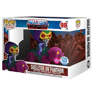 Funko Pop! Television Masters of The Universe Skeletor on Panthor 98 Exclusivo Flocked