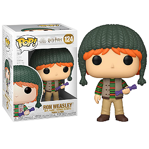 Funko Pop! Filme Harry Potter Holiday Natal Ron Weasley 124
