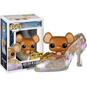 Funko Pop! Disney Cinderela Gus Gus In Slipper 139 Exclusivo