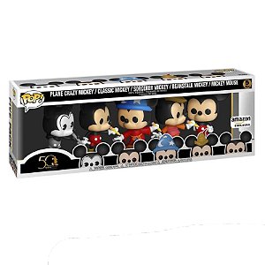Funko Pop! Disney Mickey Mouse 5 Pack Exclusivo