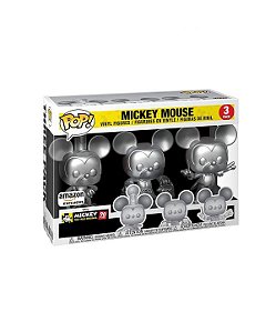 Funko Pop! Disney Mickey Mouse 3 Pack Exclusivo