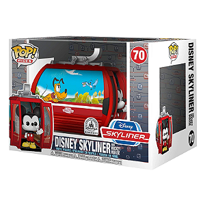 Funko Pop! Rides Disney Skyliner And Mickey Mouse 70 Exclusivo