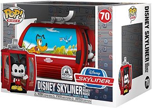 Funko Pop! Rides Disney Skyliner And Mickey Mouse 70 Exclusivo