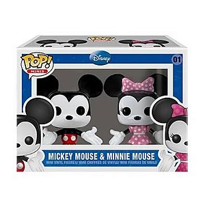 Funko Pop! Disney Mickey Mouse & Minnie Mouse 01 2 Pack