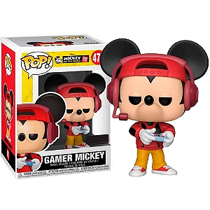 Funko Pop! Disney Mickey Mouse Gamer Mickey 471 Exclusivo