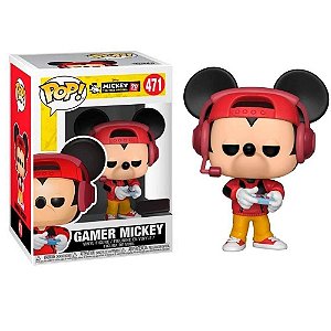 Funko Pop! Disney Mickey Mouse Gamer Mickey 471 Exclusivo