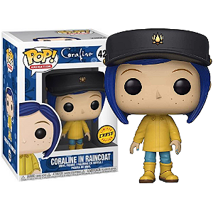 Funko Pop! Animation Coraline In Raincoat 423 Exclusivo Chase (Vaulted, 2019)