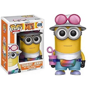 Funko pop! Filme Meu Malvado Favorito Minions Tourist Jerry 419
