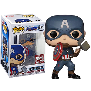 Funko Pop! Marvel Captain America 481 Exclusivo