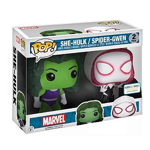 Funko Pop! Marvel She-Hulk / Spider Gwen 2 Pack