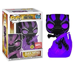 Funko Pop! Marvel Black Panther 612 Exclusivo Glow