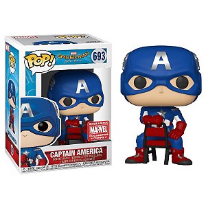 Funko Pop! Marvel Captain America 693 Exclusivo