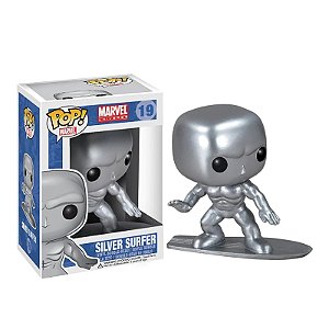 Funko Pop! Marvel Quarteto Fantastico Surfista Prateado Silver Surfer 19