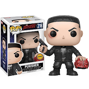 Funko Pop! Marvel Demolidor / Daredevil Punisher 216 Exclusivo Chase