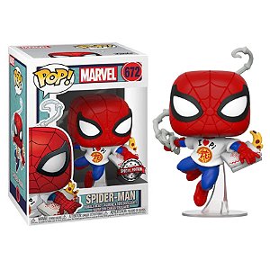 Funko Pop! Marvel Homem Aranha / Spider Man 672 Exclusivo