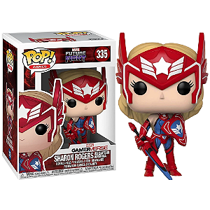 Funko Pop! Games Marvel Future Fight Sharon Rogers As Captain America 335