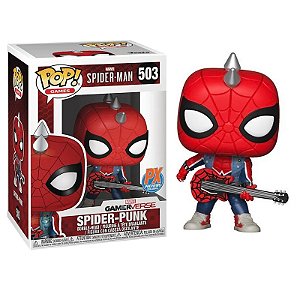Funko Pop! Marvel Spider-Man Spider-Punk 503 Exclusivo