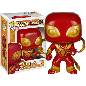 Funko Pop! Marvel Iron Spider 107 Exclusivo