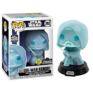 Funko Pop! Television Star Wars Obi Wan Kenobi 392 Exclusivo Glow