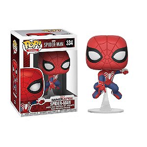 Funko Pop! Marvel Homem Aranha Spider Man 334 ( Caixa Avariada)