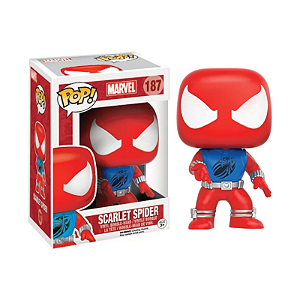 Funko Pop! Marvel Homem Aranha / Spider Man Scarlet Spider 187 Exclusivo