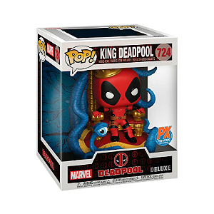 Funko Pop! Marvel King Deadpool 724 Exclusivo