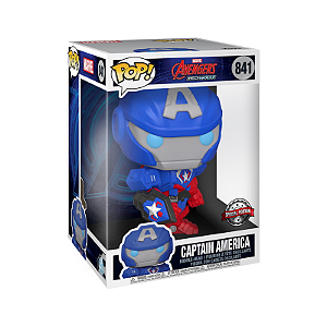 Funko Pop! Marvel Os Vingadores Captain America 841 Exclusivo