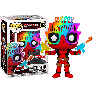 Funko Pop! Marvel Deadpool Birthday Glasses Deadpool 783 Exclusivo