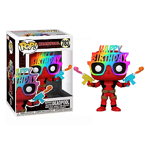 Funko Pop! Marvel Deadpool Birthday Glasses Deadpool 783 Exclusivo