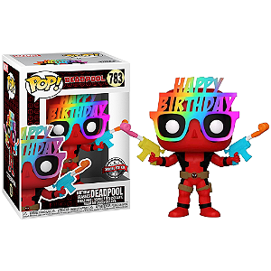 Funko Pop! Marvel Deadpool Birthday Glasses Deadpool 783 Exclusivo